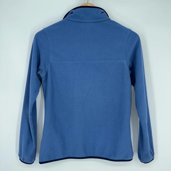 Patagonia Micro D Snap Pullover Fleece Jacket, Blue - Picture 6 of 10